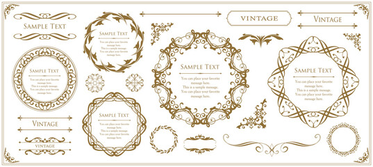 高級感のあるフレームデザイン