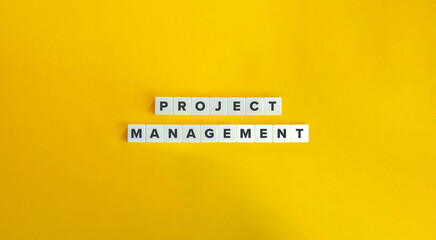 Project management, leading, work, team, goal achievement concept image.