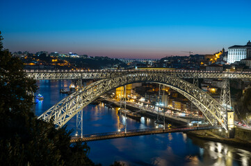 Beautiful downtown Porto, Portugal