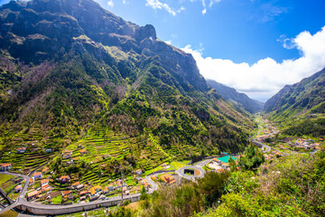 Madeira landscape, Mdeira, Portugal, Europe. 