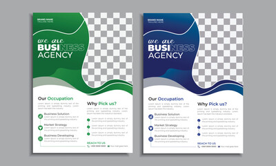 Trendy business flyer design and corporate flyer design for business minimal business flyer design 