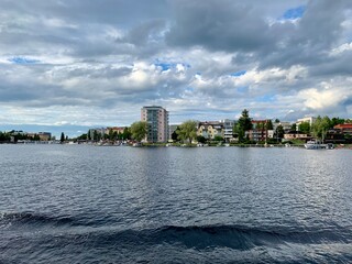 Naklejka premium Stadt Savonlinna, Finnland