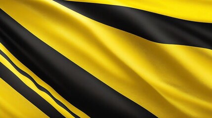 Background in yellow and black with a fluttering flag pattern. Modern hipster design vector template for use wallpaper, element banner, poster, cover, card, web