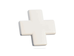 Fototapeta premium medical 3d in modern pharmacy symbol Health insurance icon concept Pharmacy concept