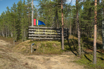 Sami Poarta Laponia Finlandia.  © Mateusz