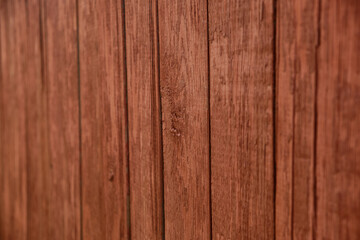 Naklejka premium shabby wooden background texture surface of wood brown red fence