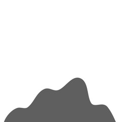 Hand Drawn Stone in Flat Style