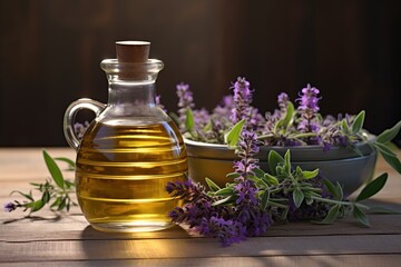 Hyssop aromatic oil.