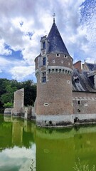 Fototapeta premium CHATEAU DU MOULIN (Lassay-sur-Croisne - Loire-et-Cher)