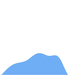 Blue Mountain Silhouette 