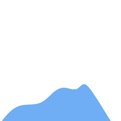 Blue Mountain Silhouette 