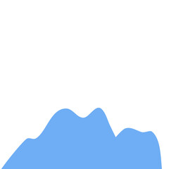 Blue Mountain Silhouette 