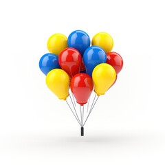 a balloons made of toy blocks