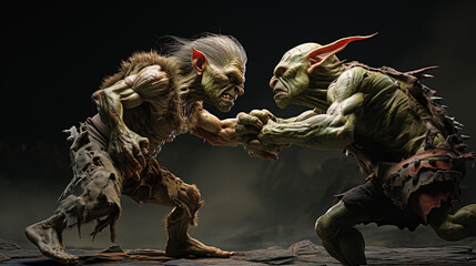 goblins fight