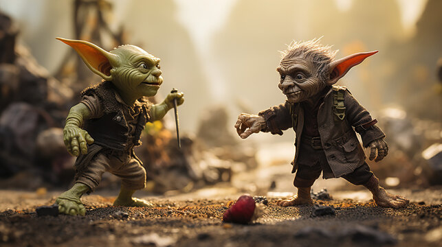 goblins fight 