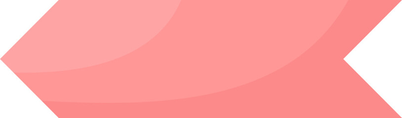 Pink Sticky Paper Bookmark element