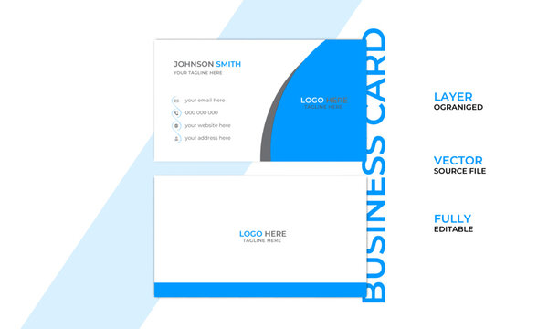 Modern Vector Business Card Design