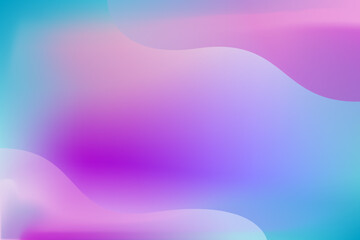 Blue and purple gradient color abstract background. Vector illustration	
