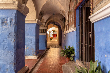 Fototapeta na wymiar Monasterio de Santa Catalina Claustro de los Naranjos