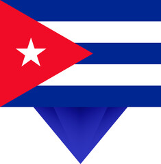 Cuba national flag.