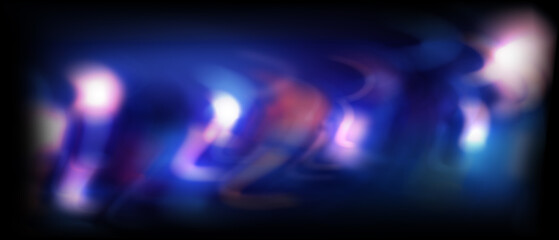 traces of headlights glow / blurred background nocturnal traces of light