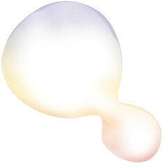 Bubbles illustration, graphic abstract soap bubble clipart. Trendy graphics