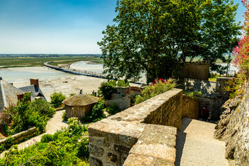 Abstecher zur Touristischen Attraktion in der Normandie - Le Mont-Saint-Michel - Frankreich