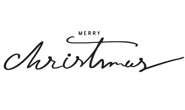 merry christmas calligraphy lettering hand written text decoration ornament symbol banner sign card sale sell buy customer advertisement marketing product last yeasr december winter time 2024 event 