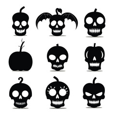 halloween pumpkin icons