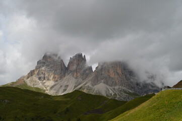 Fototapeta premium landscape with clouds