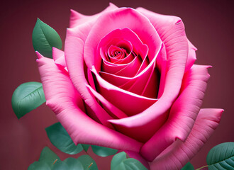 Bouquet of pink roses