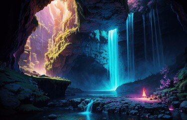Hidden Waterfall In Secret Valley