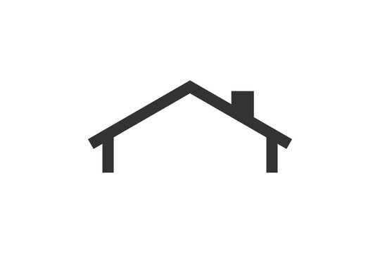 House rooftop  icon. Vector illustration design.