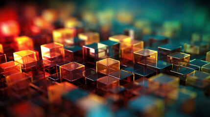 Obraz premium Digital Color Background for presentation