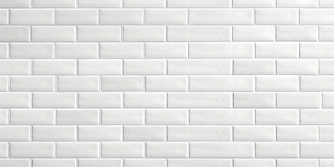 White light brick subway tiles ceramic wall texture