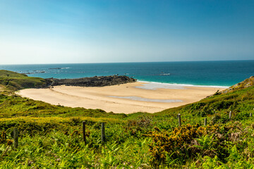 Unterwegs am Landschaftlichen Highlight Cap Fréhel in der Bretagne - Plévenon - Frankreich