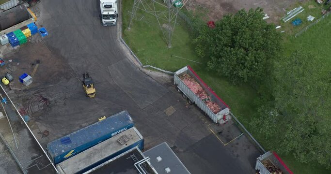 A Bird's-Eye View of Abattoir / Slaughter House Byproducts and Animal Remains