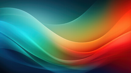 Fototapeta premium Abstract light smoke background for presentation