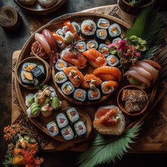 Sushi Sensation: Unveil the Exquisite Delights of an Elegant and Flavorful Culinary Masterpiece!
