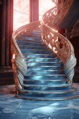 beautiful, majestic staircase