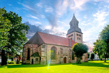 Fototapeta na wymiar Kirche, Hofgeismar, Deutschland 