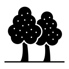 Tree Glyph Icon