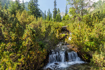 Landscape of Rila mountains, Bulgaria