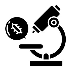 Microorganism Glyph Icon