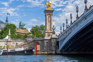 Seinebrücke "Pont Alexandre III", Paris