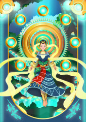 Ancient Vietnamese Goddess