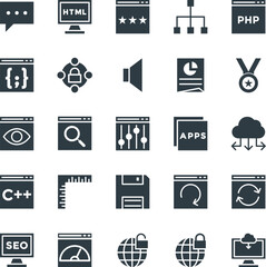 Design and Development Cool Vector Icons 3

