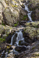 Fototapeta na wymiar Waterfall in Rila mountains, Bulgaria