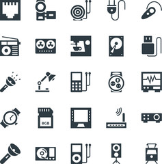 Electronic Cool Vector Icons 6

