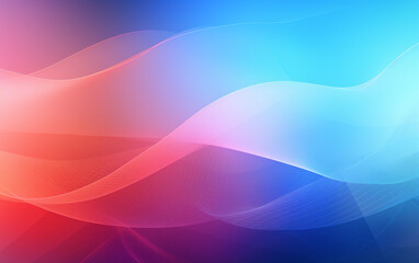 Fototapeta premium Gradient abstract style wireframe background